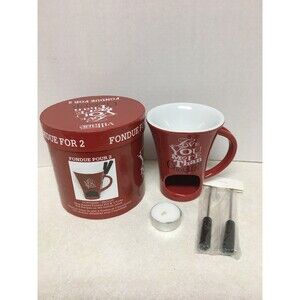 Gourmet du Village "Love You More Than Chocolate"   Fondue For 2 Cup
